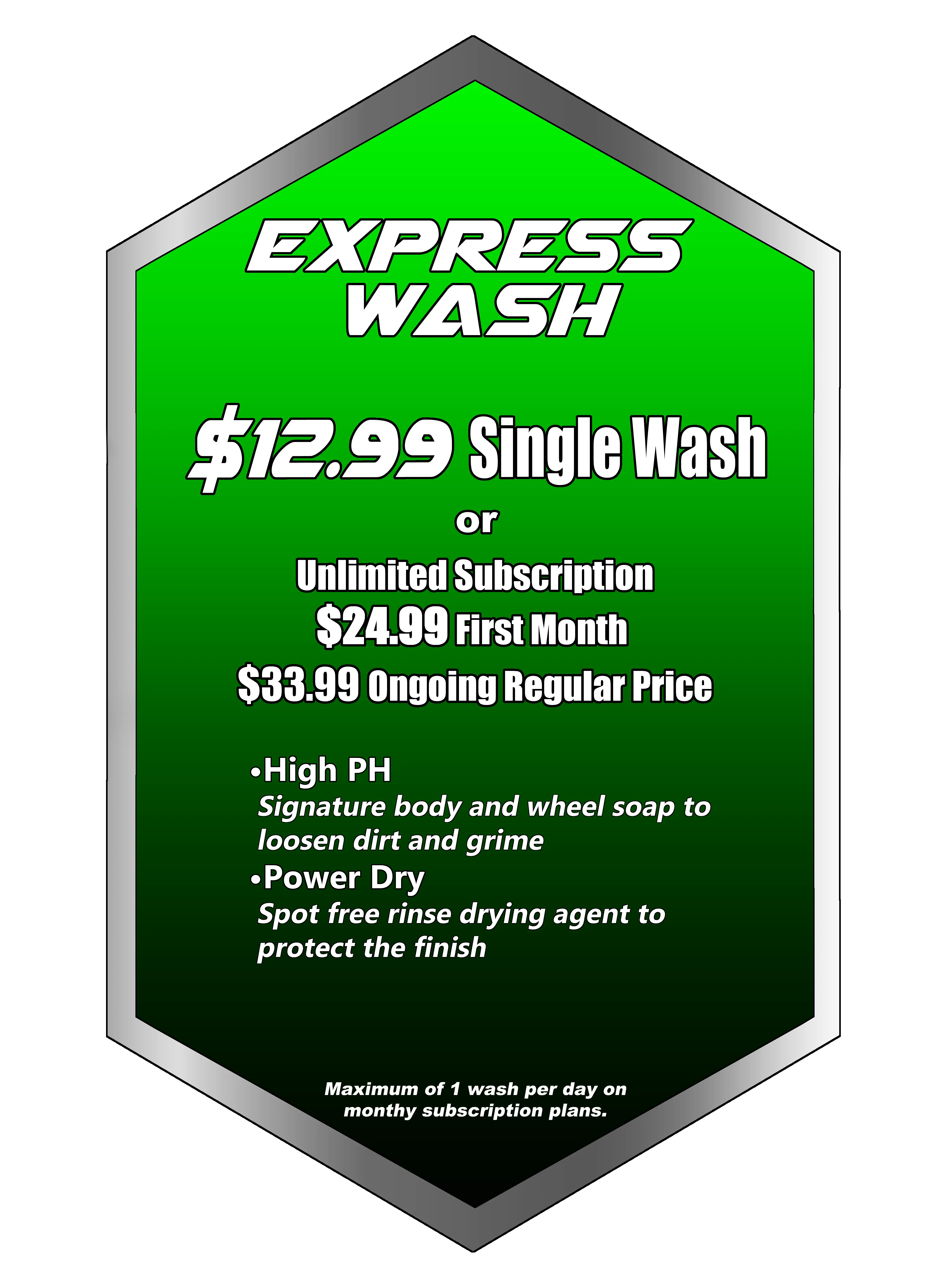 Express Wash Membership